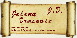 Jelena Drašović vizit kartica